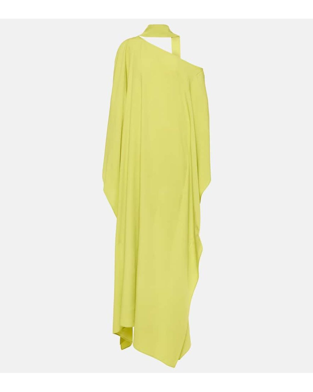 Taller Marmo Barths One-Shoulder Kaftan in Yellow | Lyst