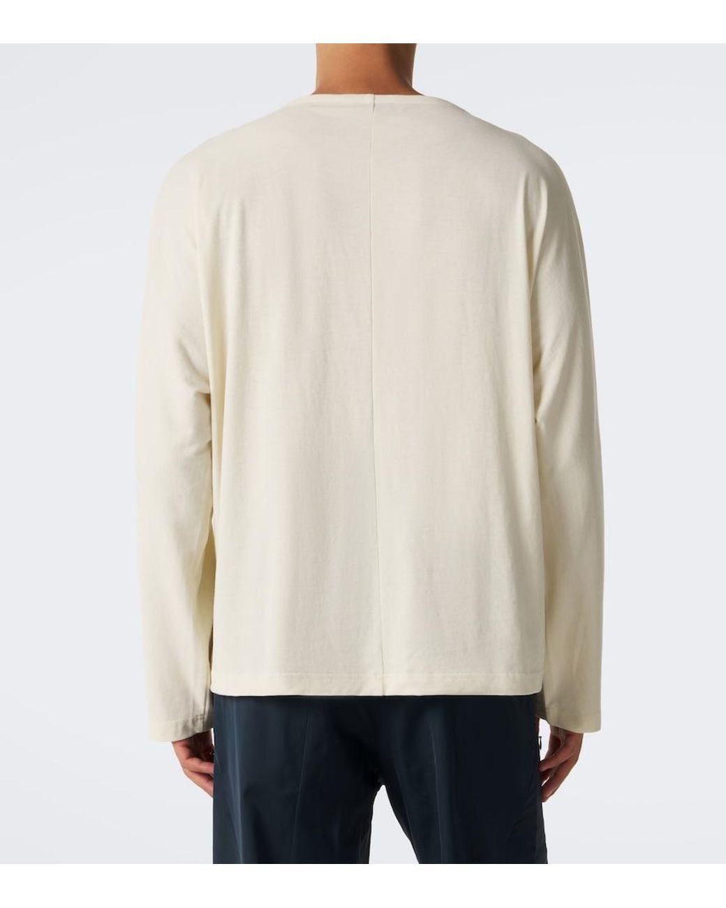 Kiko Kostadinov White Tomelilla Cotton Jersey T-Shirt for men