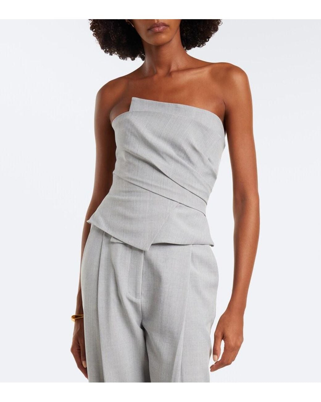 The Sei Gray Draped Corset