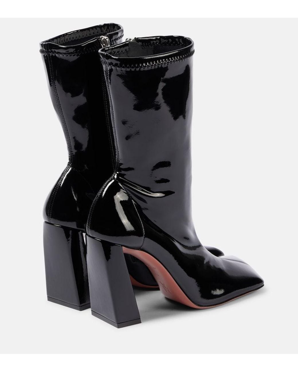 AMINA MUADDI Black Marine Stretch Boots