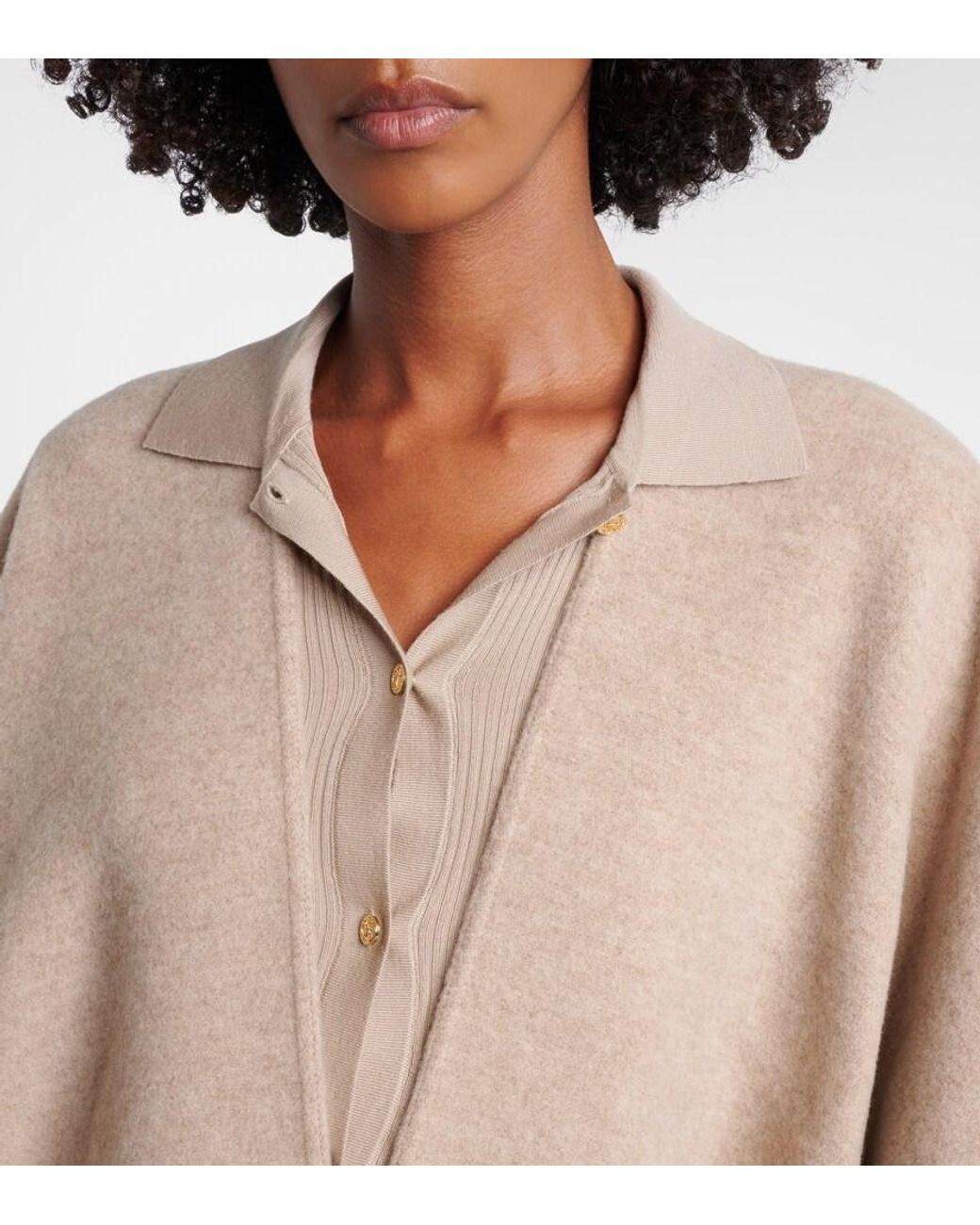 Max Mara Purple Schal Aus Wolle