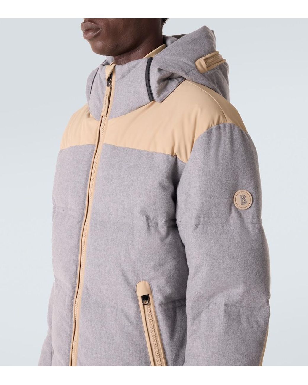 Giacca Da Sci Wali Con Cappuccio di Bogner in Gray da Uomo