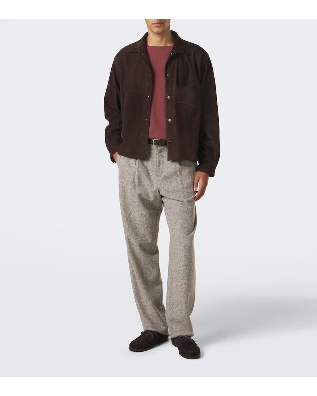 Giacca Wave di STÒFFA in Brown da Uomo