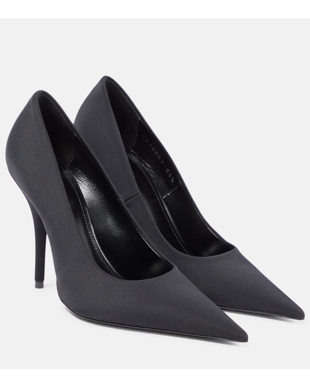 Balenciaga Black Knife Jersey Pumps