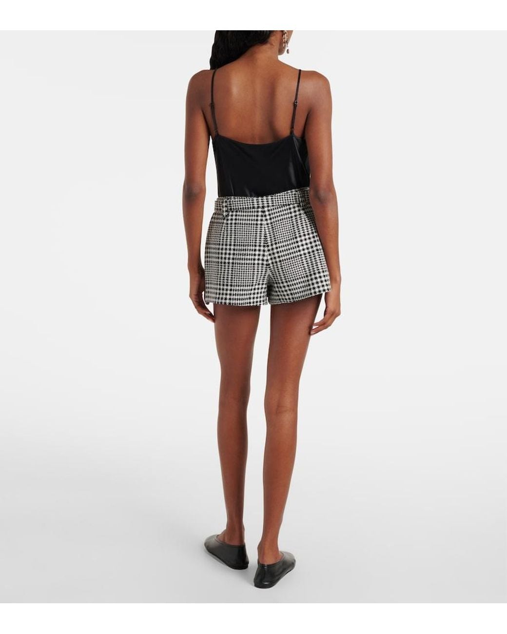 Self-Portrait Black Skort