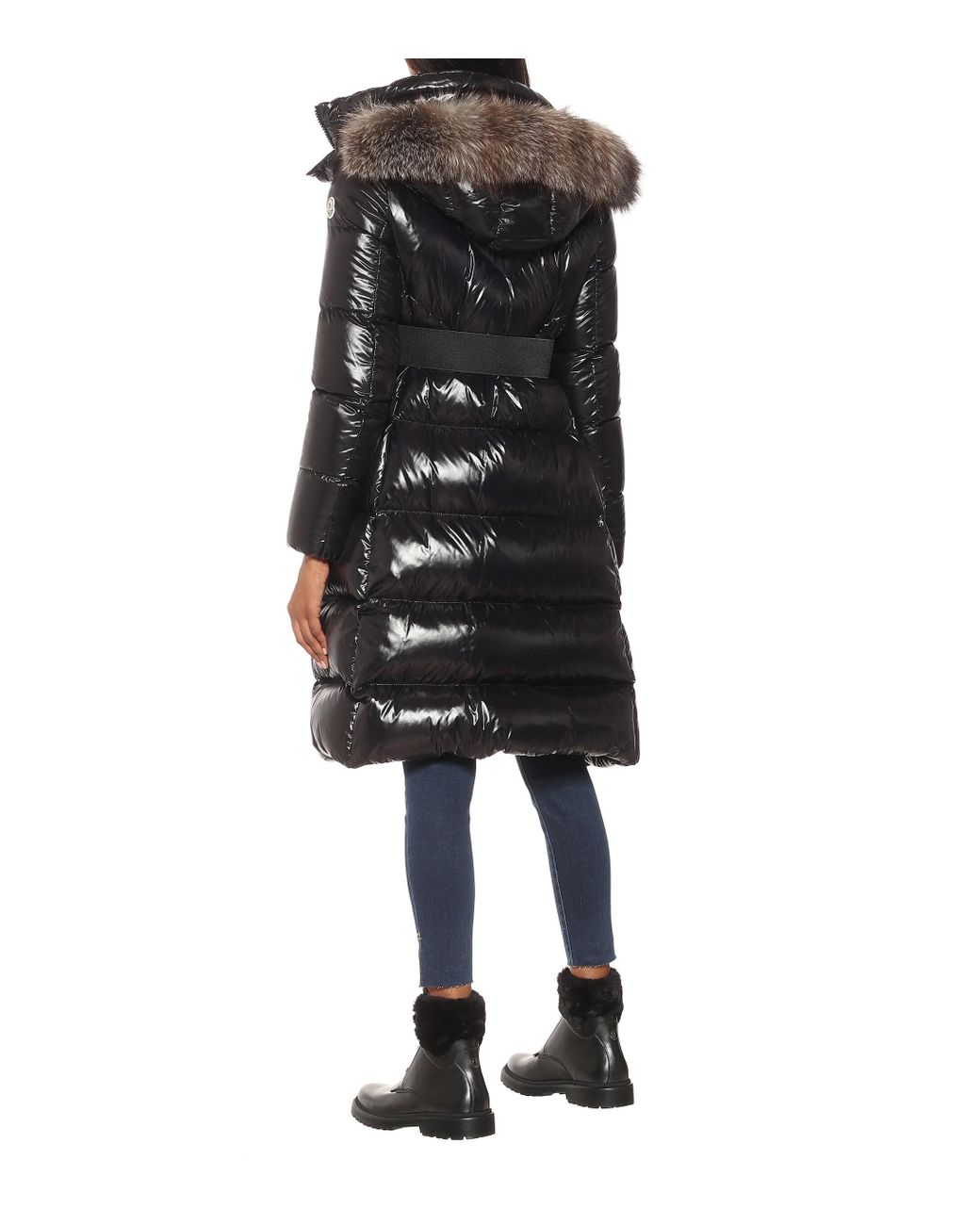 Moncler Ribafur Hooded Down Coat in 