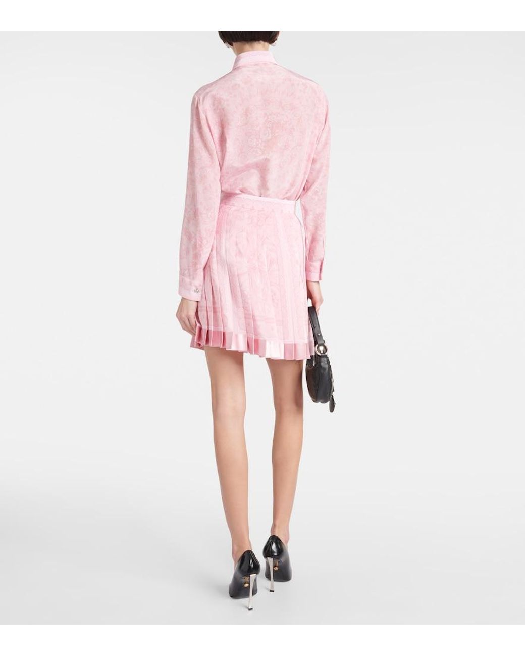 Short Skirts Versace en coloris Pink