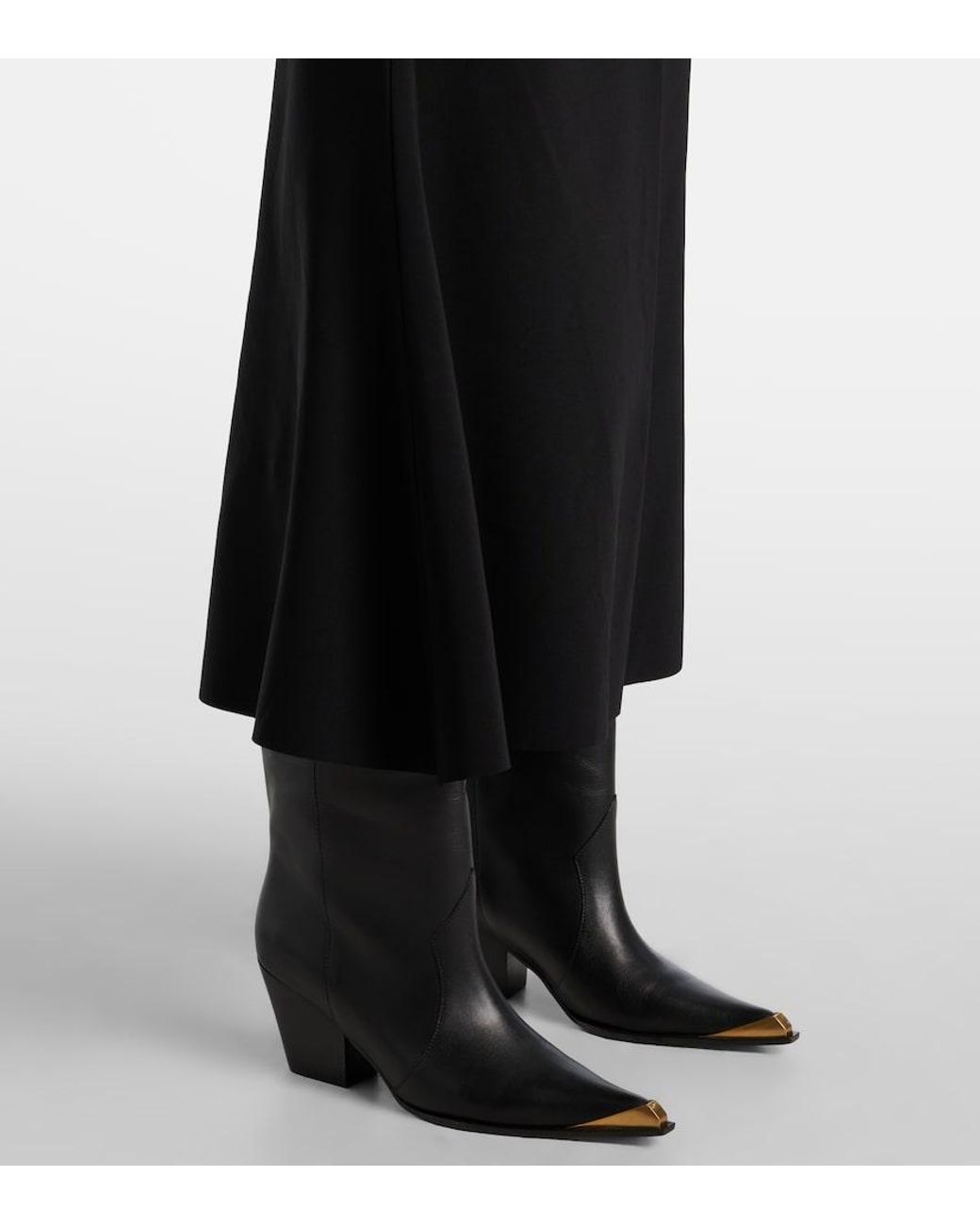 Dorothee Schumacher Black Soft Shape Midi Skirt