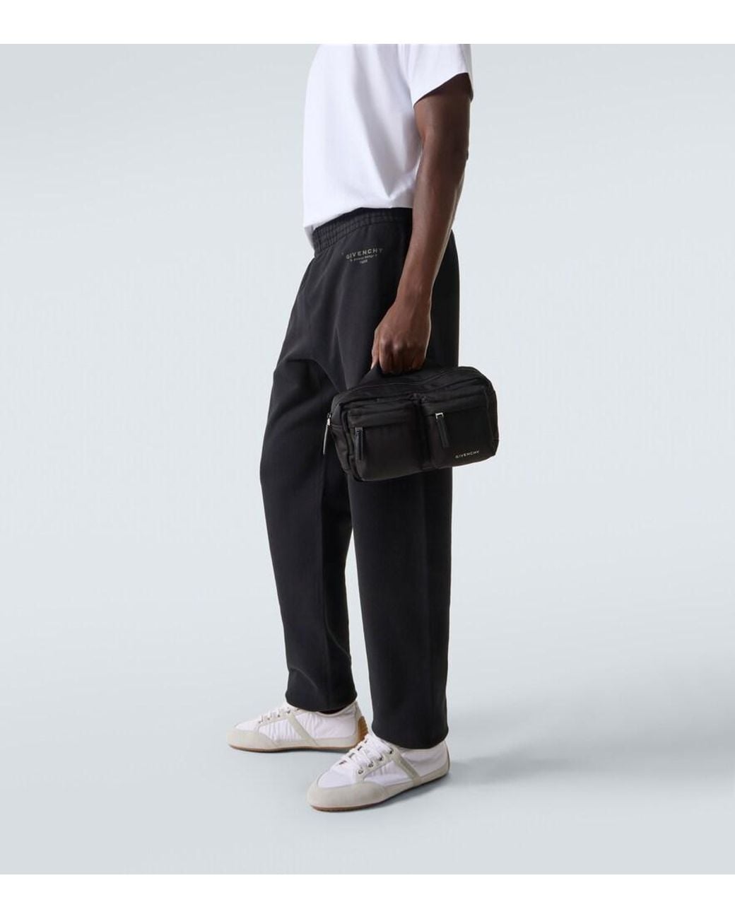 Givenchy Black Essential U Belt Bag for men