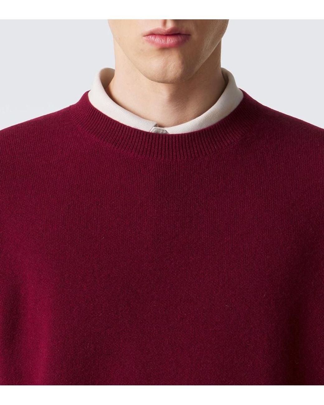 Pullover di Acne in Red da Uomo