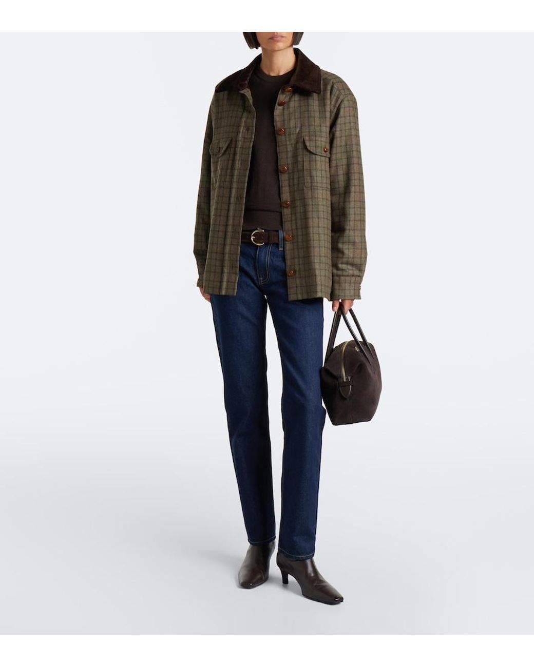SLVRLAKE Denim Blue Isabel Straight Jeans