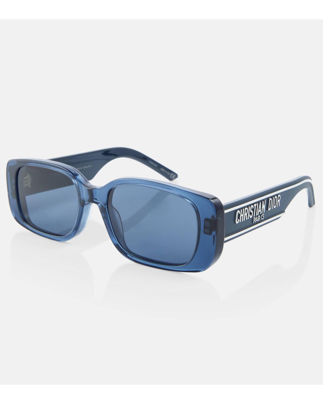 Blue hotsell dior sunglasses
