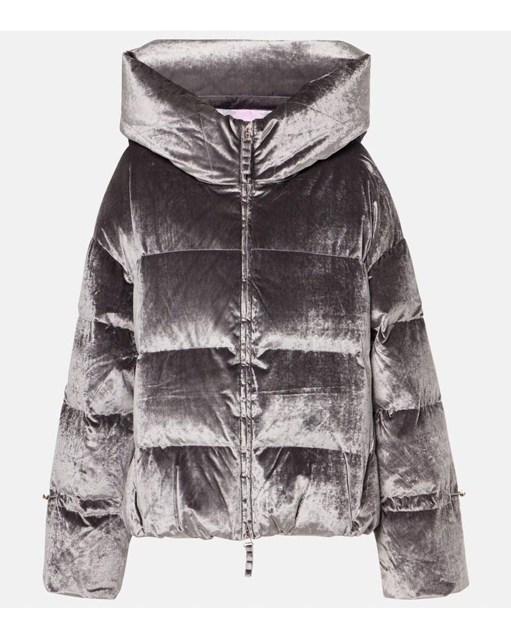 Jet Set Gray Margot Down Jacket