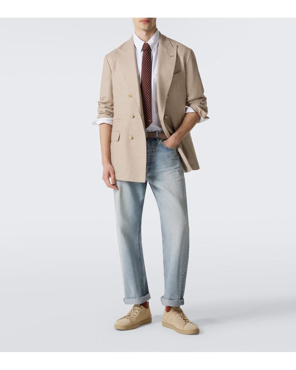 Church's Natural Rochdale Suede Sneakers for men