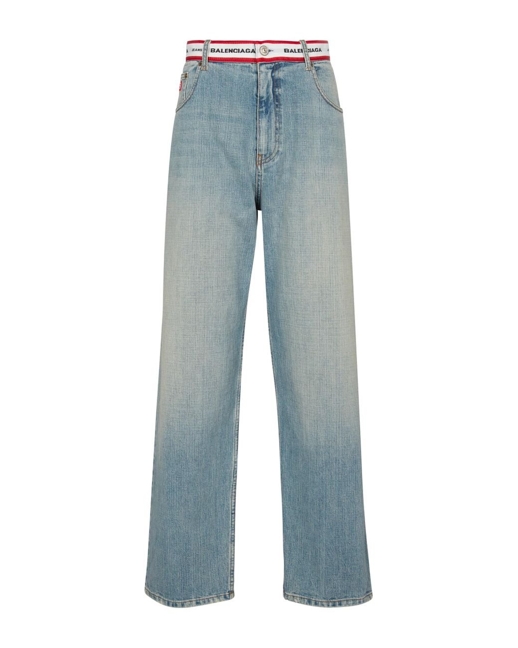 balenciaga blue jeans