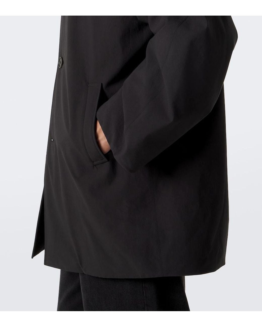 Cappotto Verna di The Row in Black da Uomo