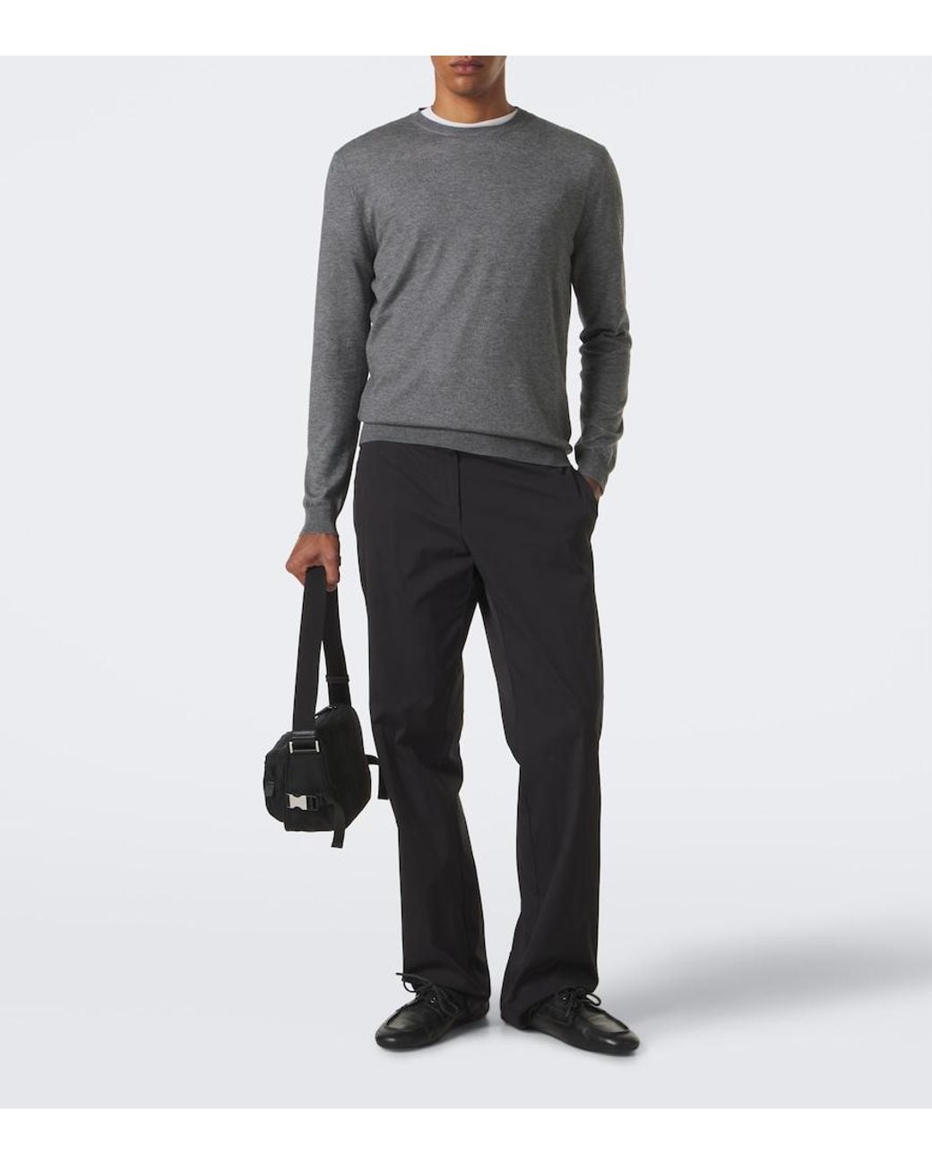 Pullover di Prada in Gray da Uomo