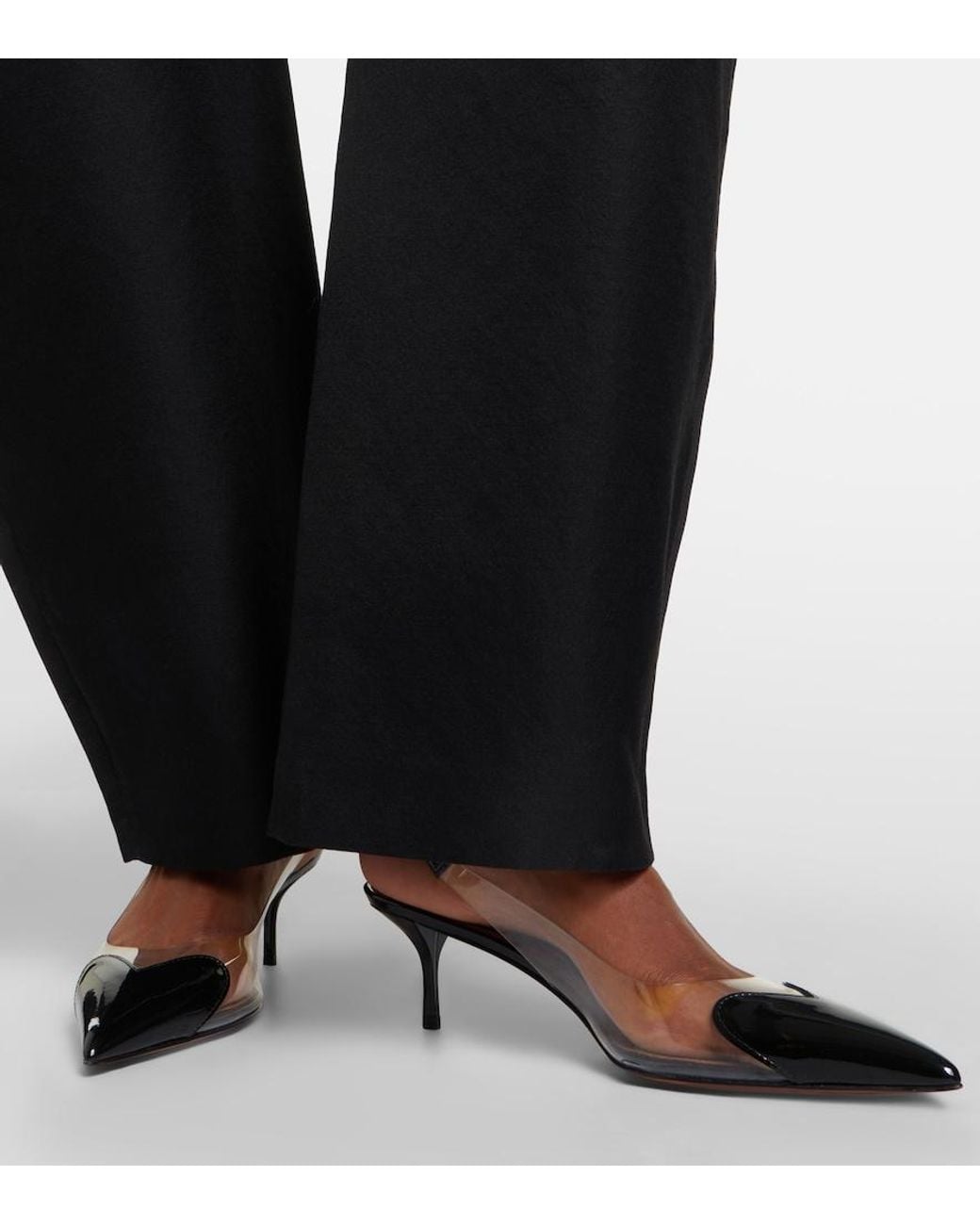 Alaïa Black Schnürschuh