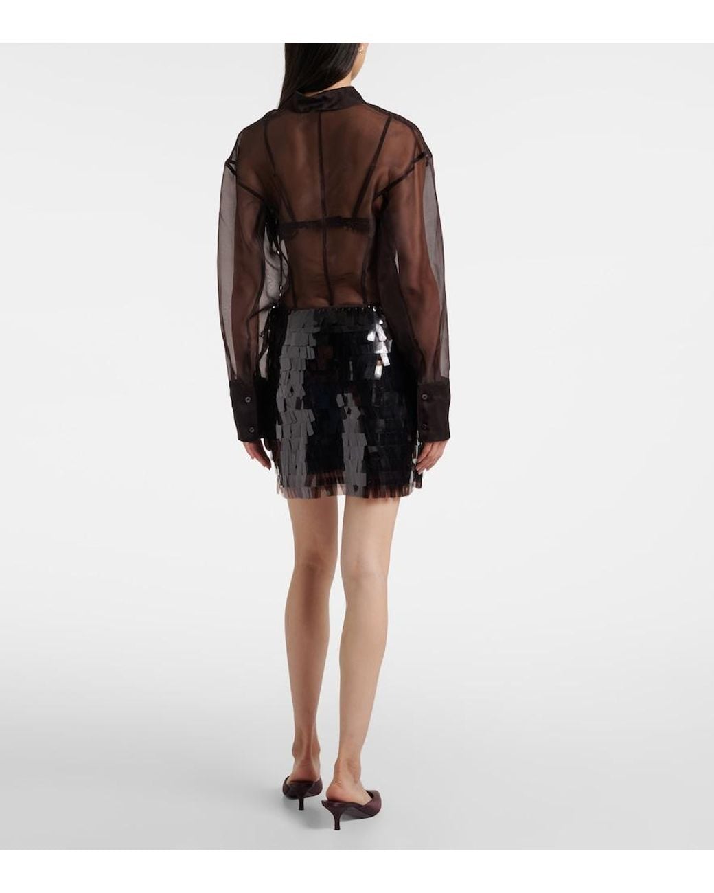 Minigonna Max di Staud in Black