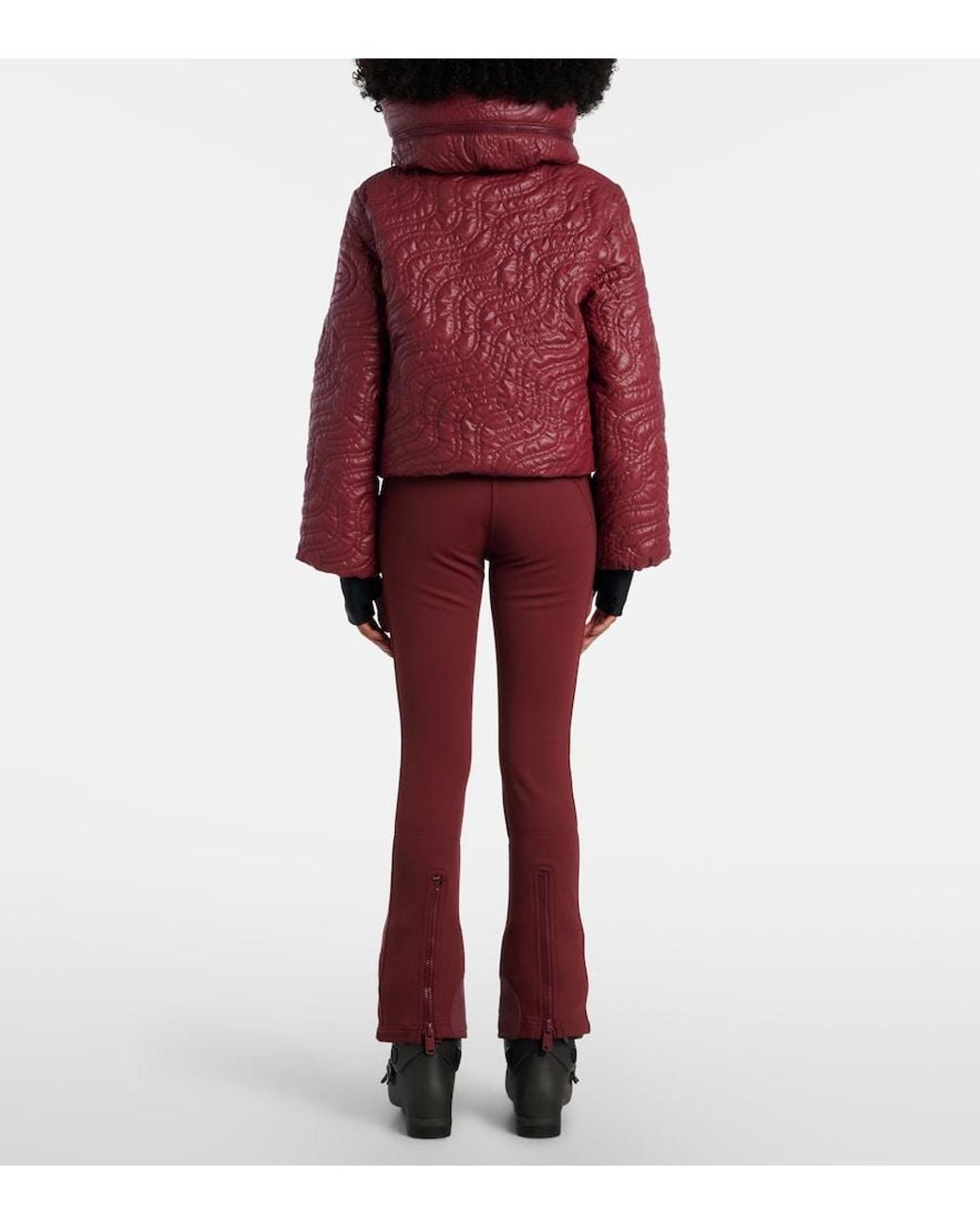 Goldbergh Red Solaria Quilted Down Ski Jacket