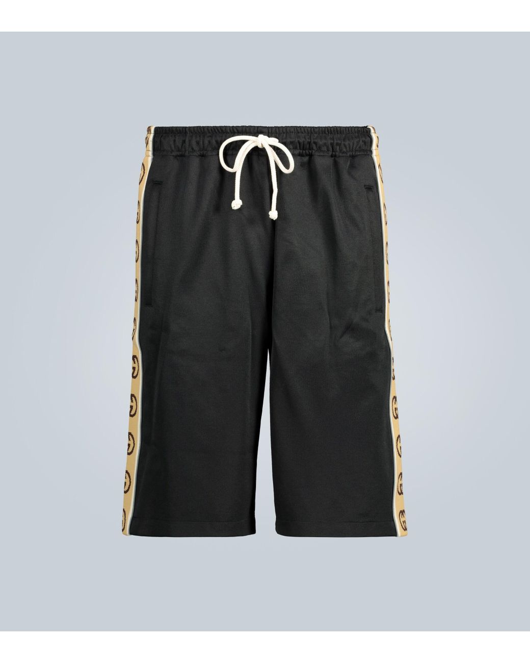 Gucci Synthetic Technical Jersey Shorts in Black for Men Save 4 Lyst