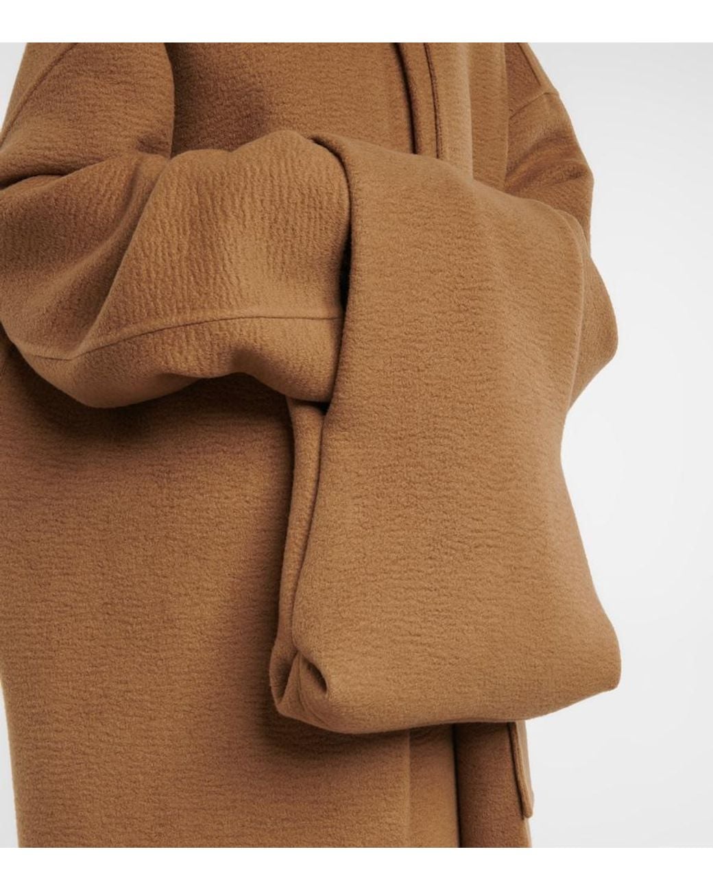 The Row Brown Glove Large Clutch Bag