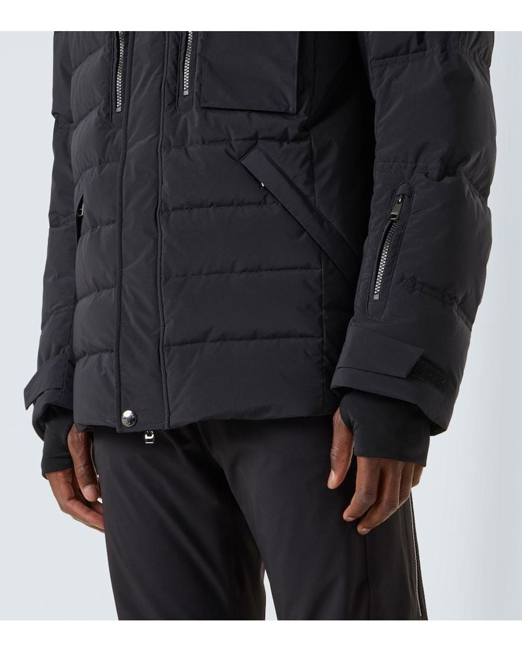 Bogner Blue Arron-Ld Down-Paneled Ski Jacket for men