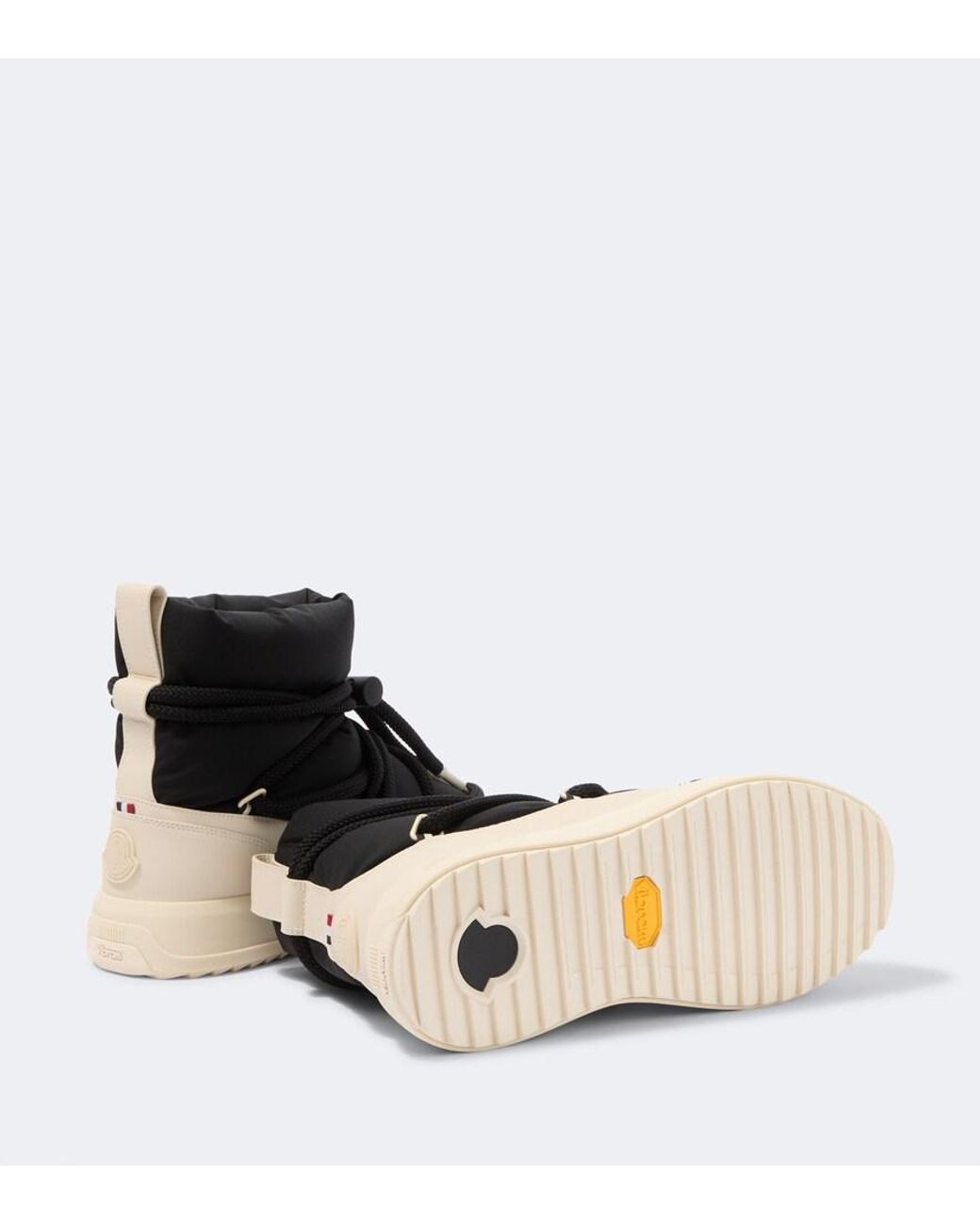 Moncler Black Altive Mid Snow Boots for men