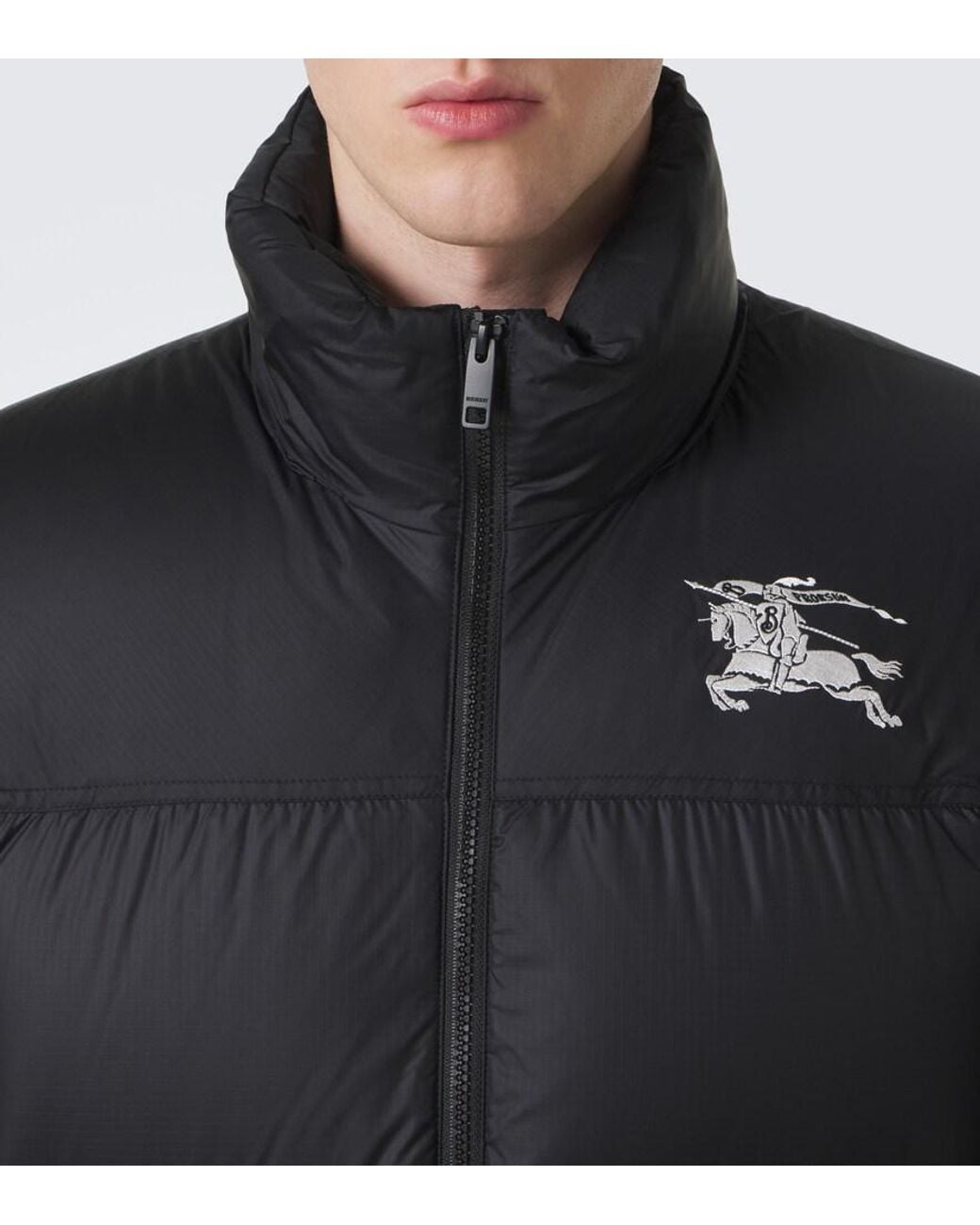 Burberry Black Ekd Down Jacket for men