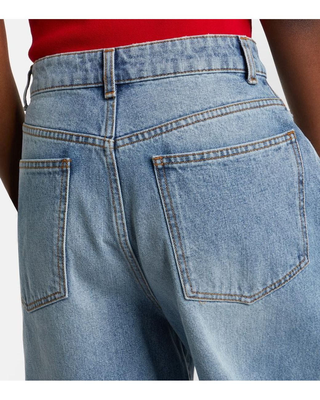 Jeans Barrel Rohe de color Blue