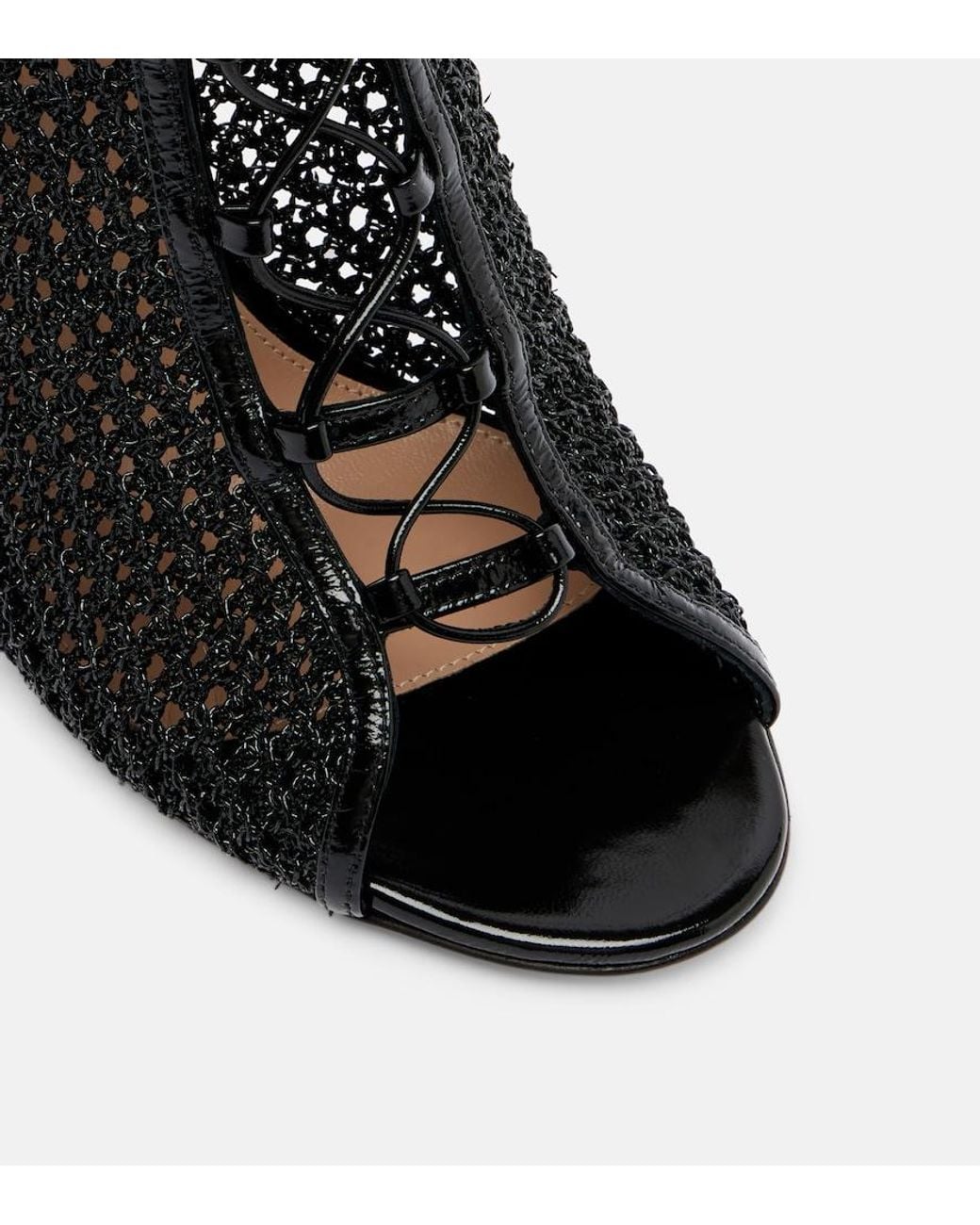 Gianvito Rossi Black 105 Leather Pumps