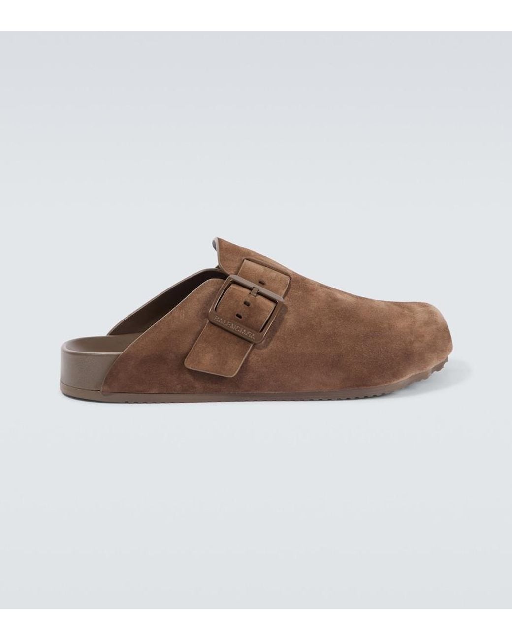 Balenciaga Sunday Suede Mules in Brown for Men | Lyst display picture 1