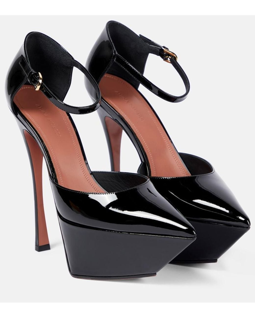 AMINA MUADDI Black Angelica 150 Pumps