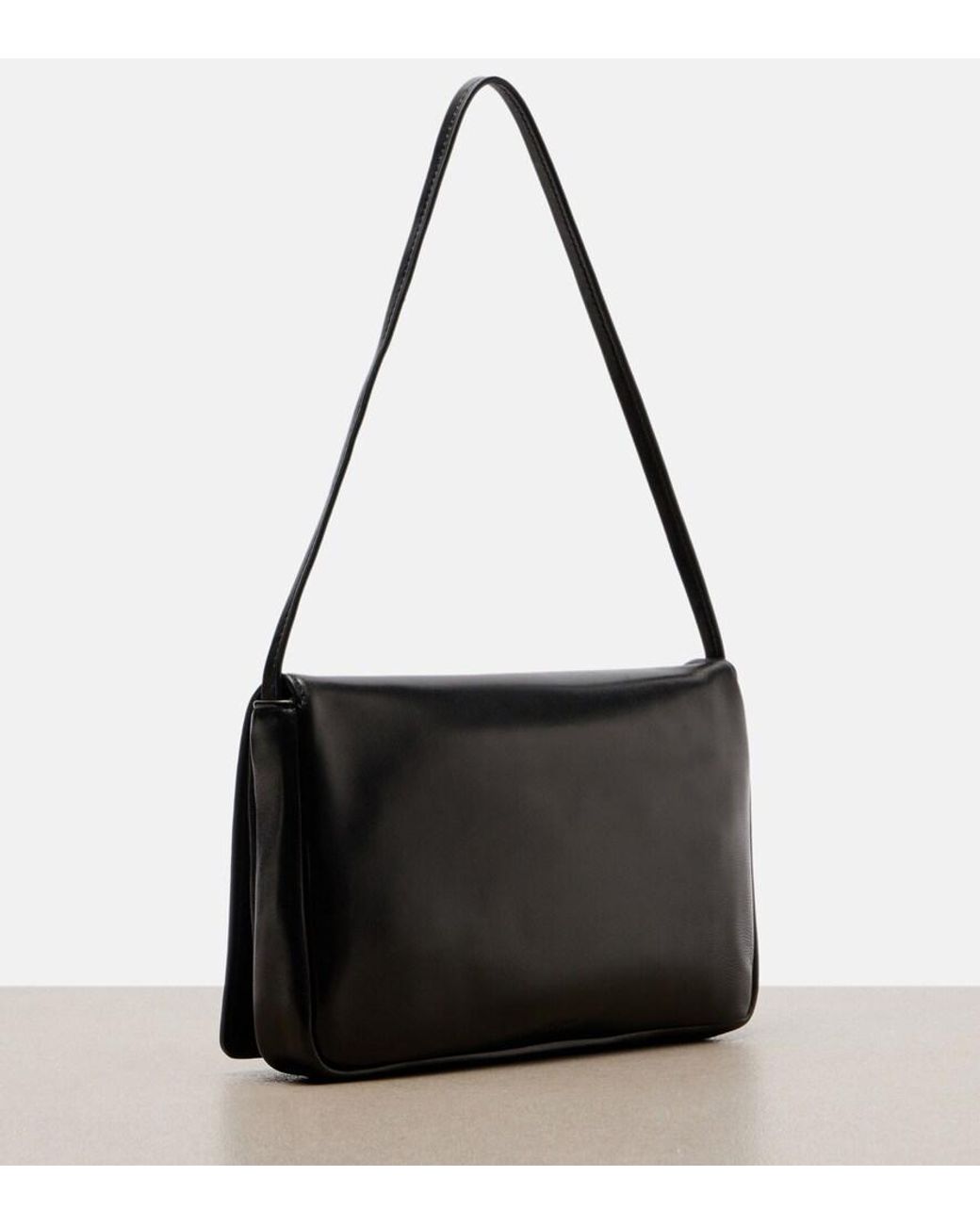 The Row Black Schultertasche Nuance Small Aus Leder