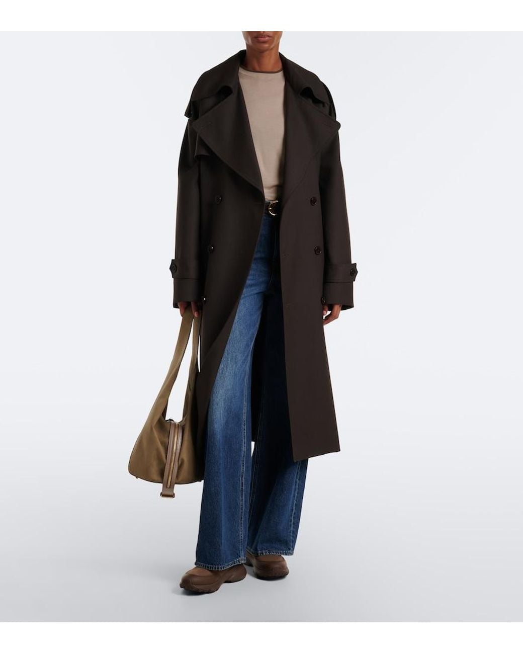 Tod's Brown Knitted Leather Ankle Boots