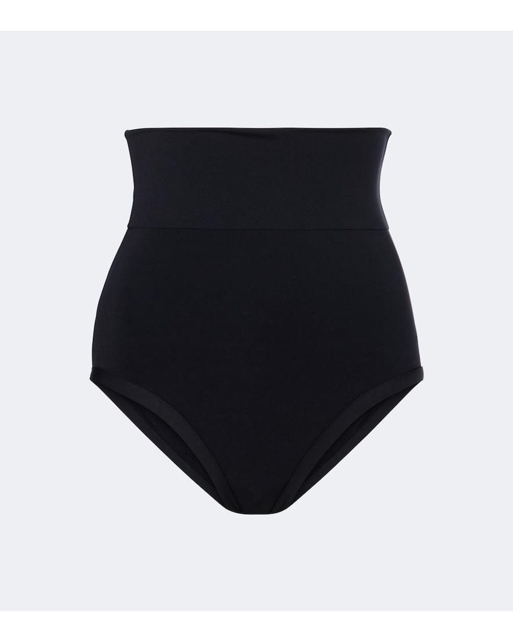 Eres Black Debbie High-Rise Bikini Bottoms
