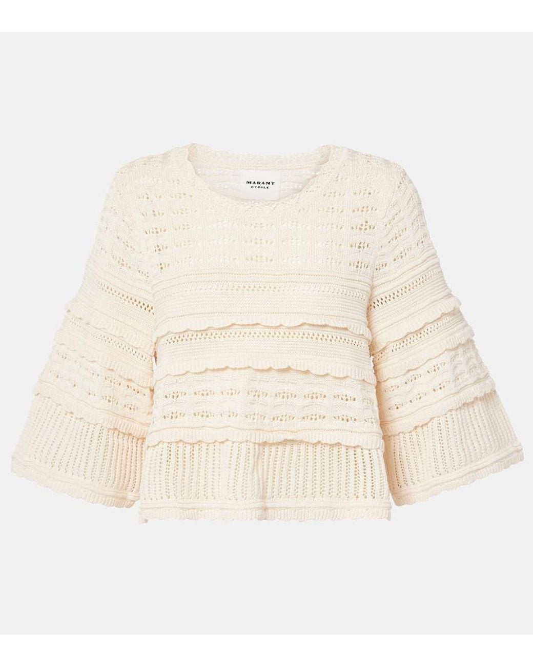 Pull Azelia En Coton Isabel Marant en coloris Natural