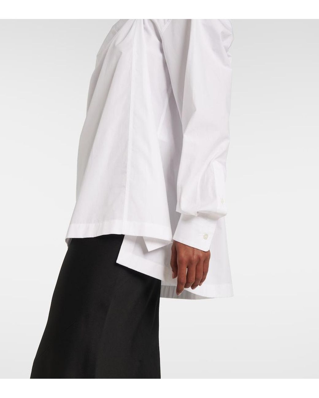 Dries Van Noten White Cotton Top