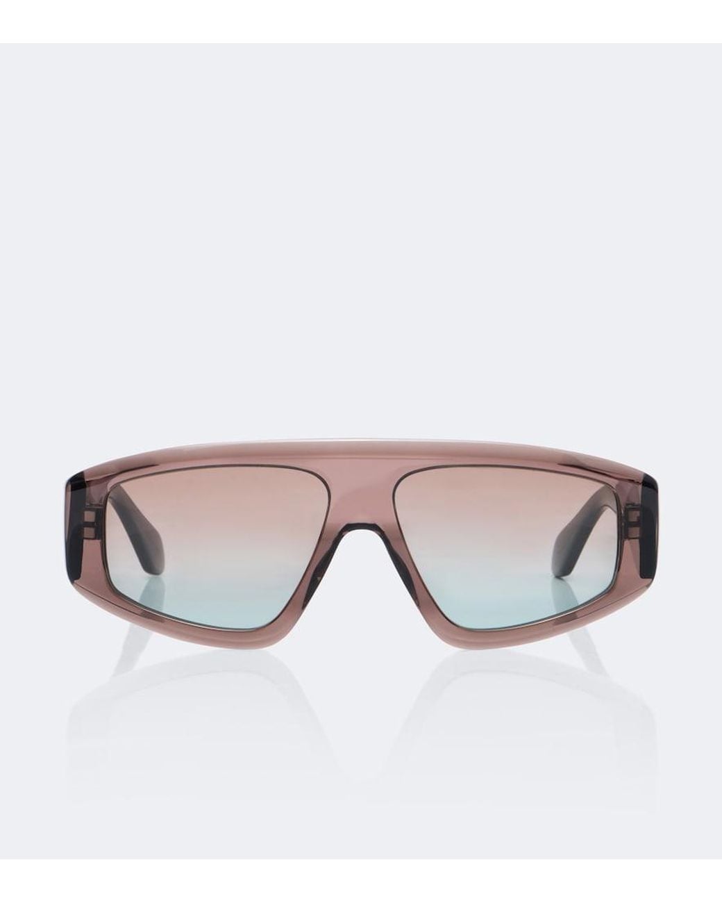 Alaïa Pink Absolu Shield Sunglasses