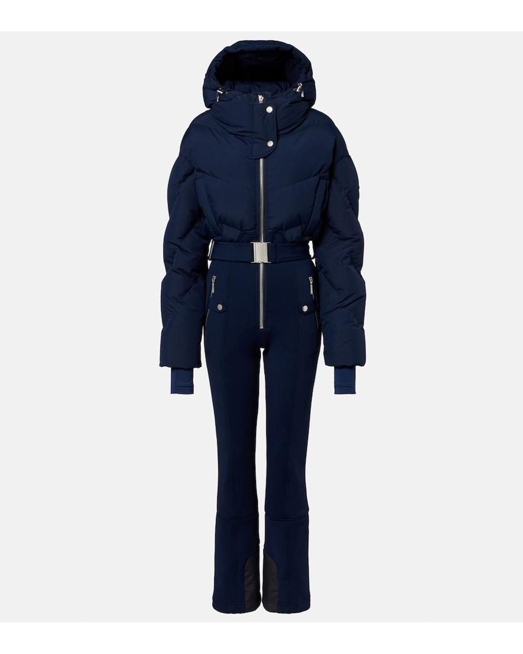 CORDOVA Blue Ajax Quilted Down Ski Suit
