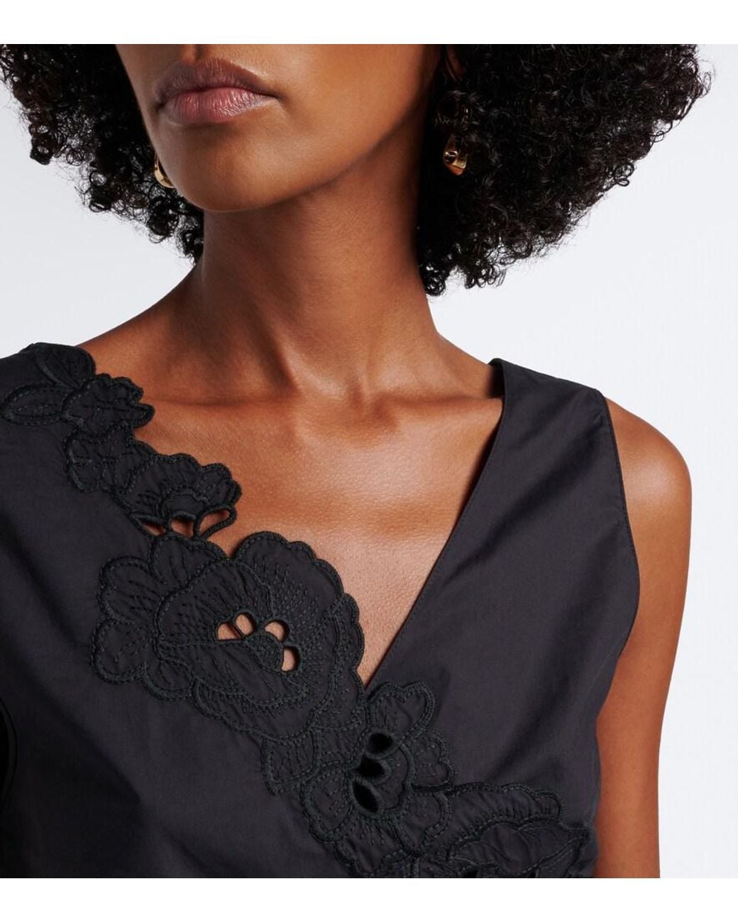 Sir Black Klara Cotton Wrap Top