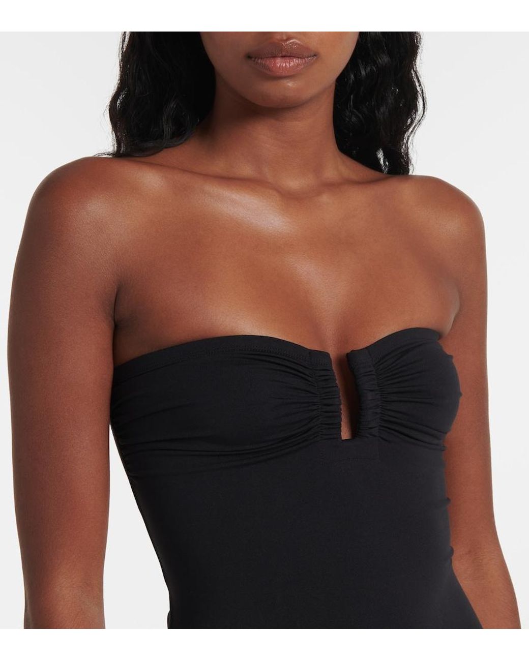 Eres Black Cassiopee Bandeau Swimsuit