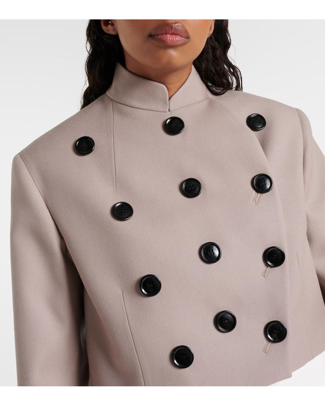 Alaïa Natural Wool Jacket