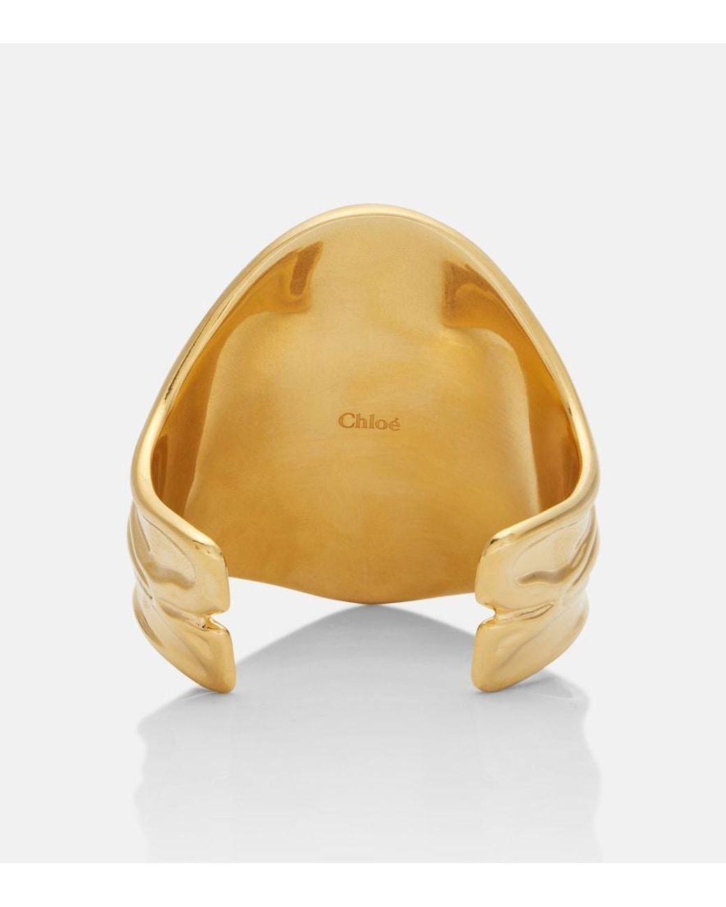 Chloé Metallic Cuff Bracelet