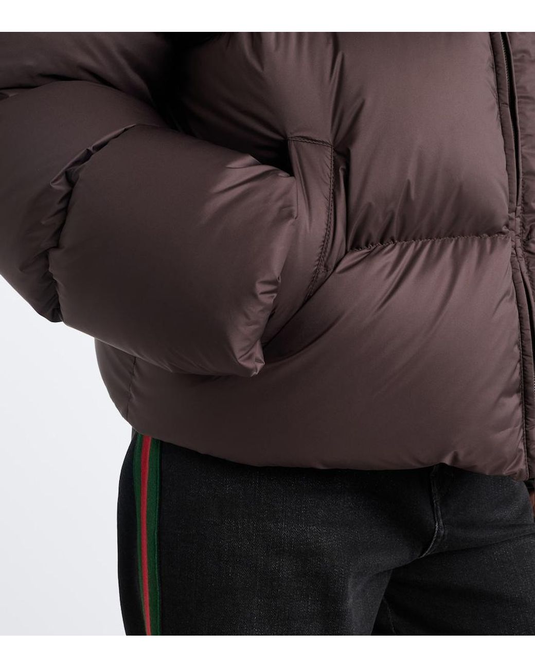 Gucci Black Quilted Down Jacket
