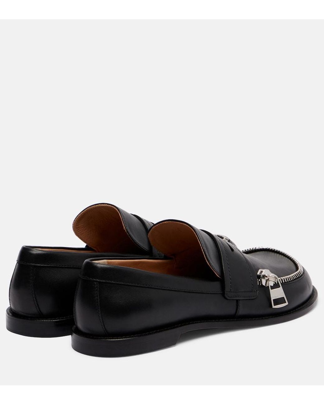 J.W. Anderson Black Leather Loafers