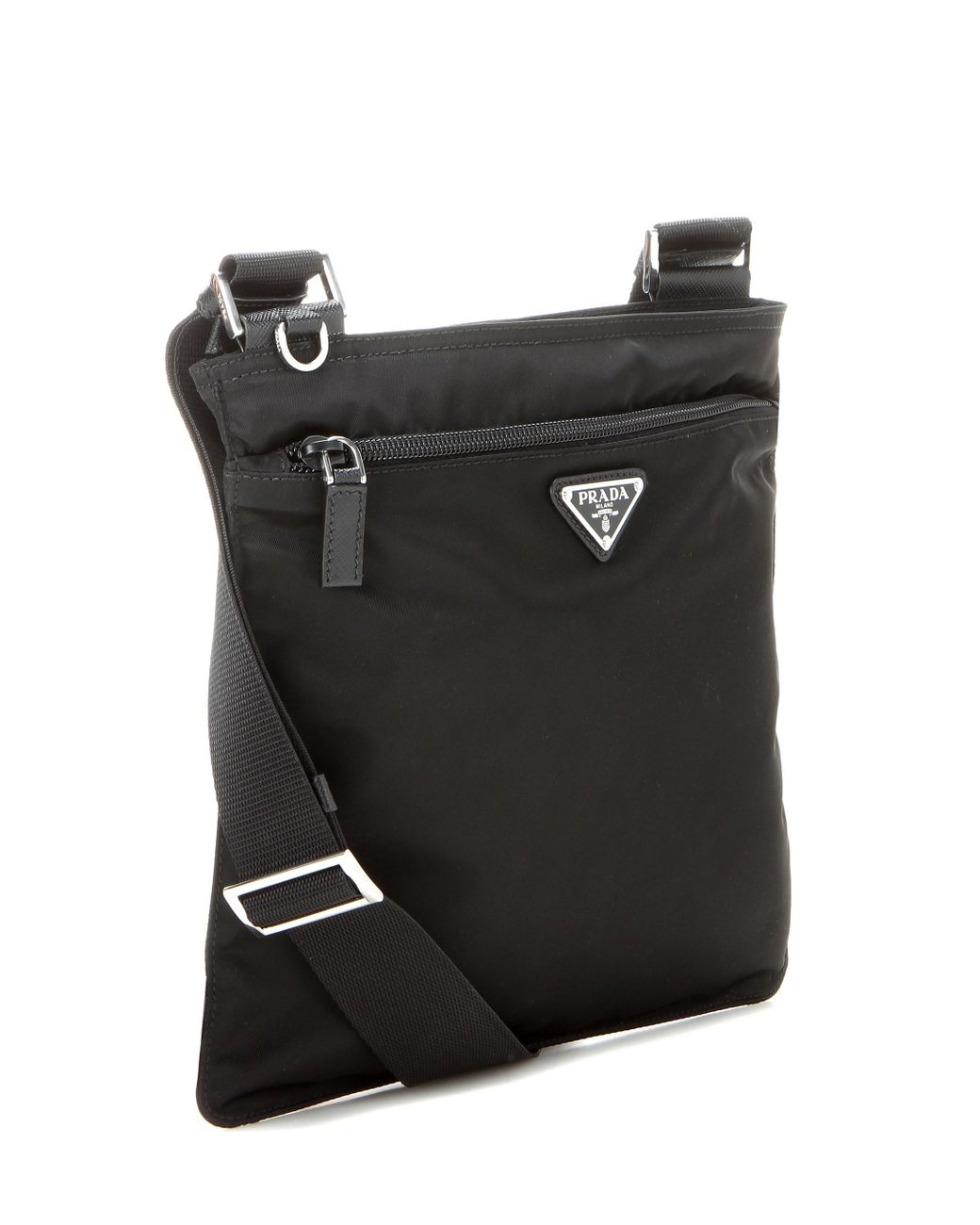 Prada Nylon Crossbody Bag in Black Lyst