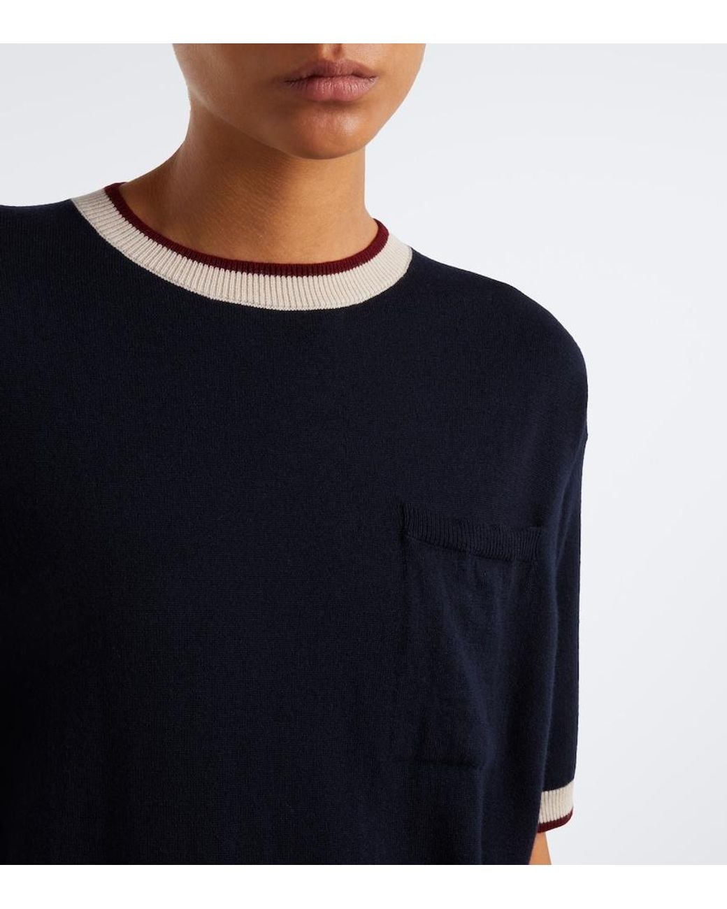 Max Mara Blue Wool Sweater
