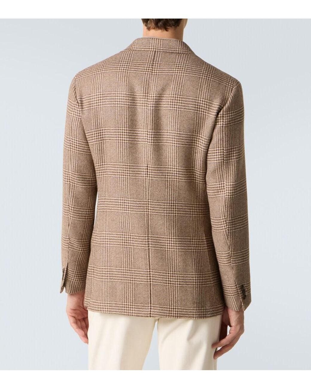 Saman Amel Blazer Aus Alpakawolle in Brown für Herren