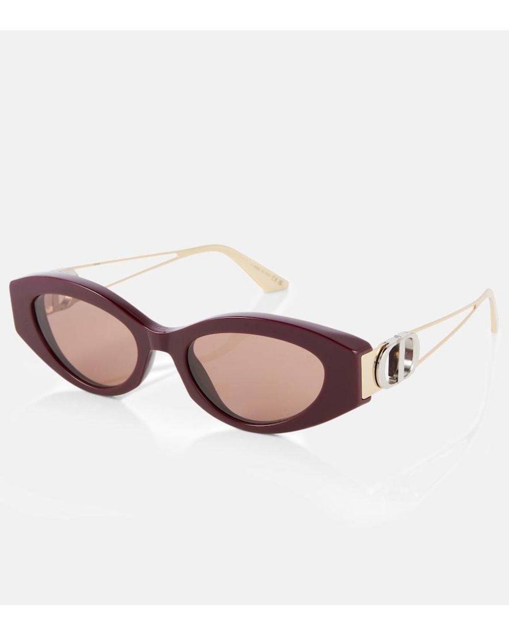 Dior Brown 30Montaigne B6I Oval Sunglasses